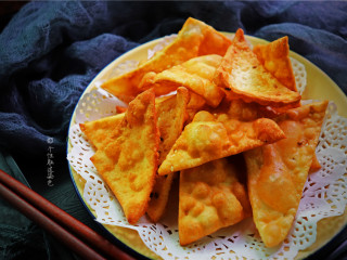 12、炸麻叶,大家试试看