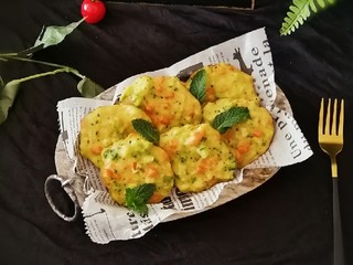 16、鲜虾饼,凉凉食用 非常鲜美可口