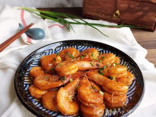 15、酸酸甜甜滴茄汁大虾,完成。