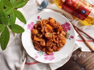 14、福州荔枝肉,出锅装盘。