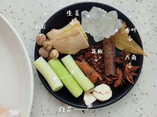 2、五香卤牛肉,所需要用到的香料