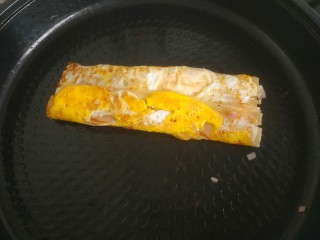 14、烤冷面,卷好