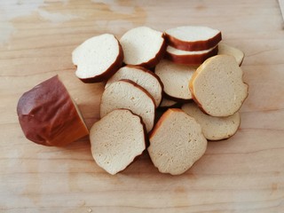 4、卤素鸡,素鸡切片