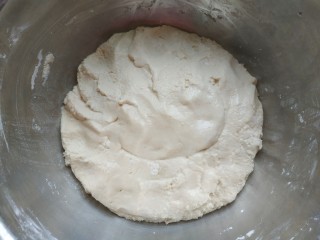 9、苹果饼,和成面团