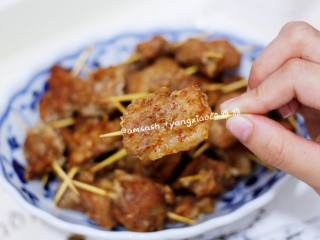 10、牙签肉,成品图