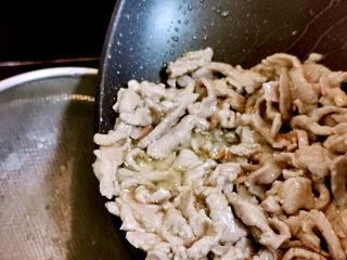 26、土豆炒肉丝,八成热倒出