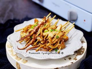 9、烤鱿鱼,成品图