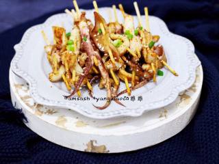 11、烤鱿鱼,成品图