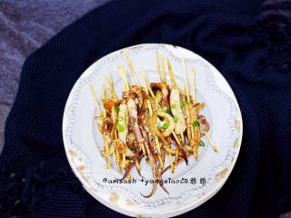 12、烤鱿鱼,成品图