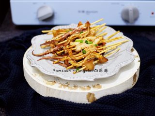 15、烤鱿鱼,成品图