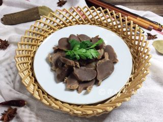 15、卤水鹅胗,完成。