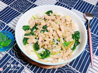 16、臊子面,烫一些青菜，一起拌起来吃，营养又健康哟！