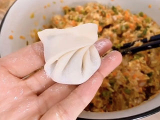 15、猪肉白菜水饺,至于包饺子嘛，那就没啥好讲的了，自己爱咋包就咋包，开心就好。