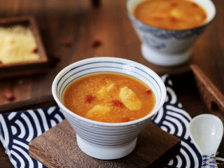 11、山药枸杞粥,成品图