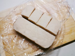 15、芸豆糕,取出切块