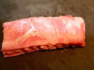 1、培根鸡蛋饼,培根3片