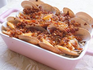 20、蒜蓉粉丝烤花甲,成品图