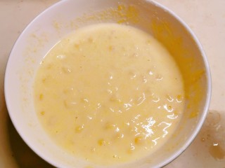 10、黄金玉米饼,面糊静置发酵。