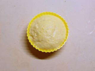 9、小米发糕,收口朝下 放入磨具中