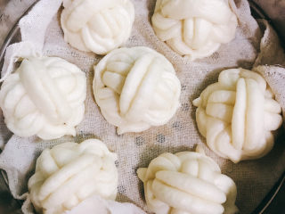 19、花样馒头,蒸好的馒头，白白胖胖的