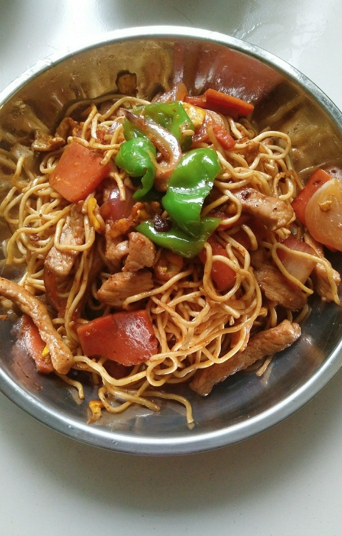 豪华版炒面套餐