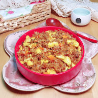 酱油蛋炒饭