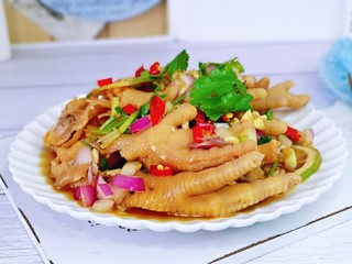20、百香果柠檬鸡爪,首次尝试，美味小零食。追剧必备～