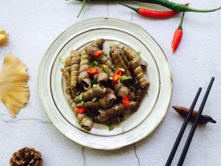 20、下酒菜～爆炒钉螺,老板娘再来一盘！好吃停不下来????