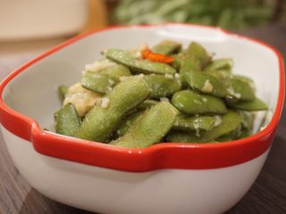32、蒜泥毛豆节,这款下酒或当零嘴味道都是极好的！