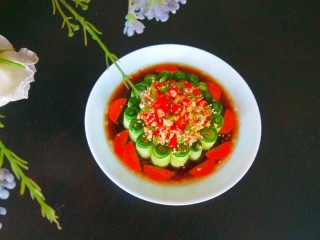 26、凉拌黄瓜卷,成品图