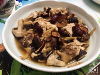 15、香菇蒸鸡,出锅了