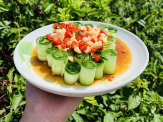 17、油响黄瓜,可以啦。