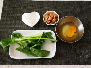 1、广州肠粉,食材准备好