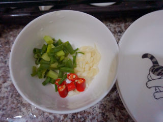 6、杏鲍菇炒鸡蛋,还有葱花