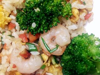 35、虾仁什锦蛋炒饭,营养看得见