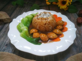 24、鲍鱼捞饭,成品图