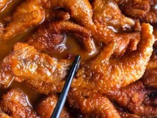 13、红烧虎皮凤爪,红烧虎皮凤爪完成