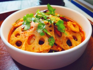 20、香辣藕片,成品图