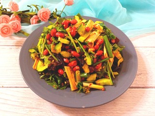 20、黄瓜腐竹大拌菜,成品图