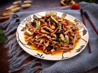 19、川菜版~鱼香肉丝,酸辣甜十足的鱼香味，赞不绝口