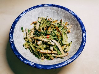 15、凉拌香干,拌一拌就好了