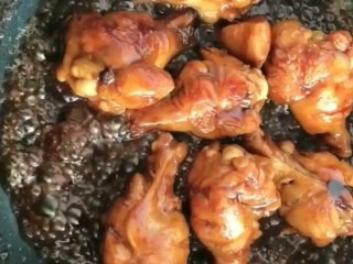 9、家庭版红烧鸡腿,大火收汁出锅