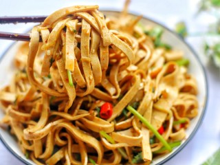 17、凉拌千张,成品。