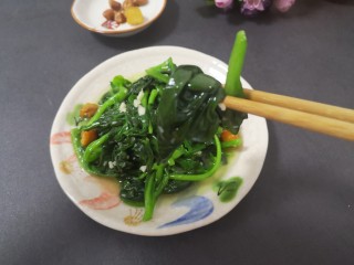 18、蒜泥木耳菜,好吃