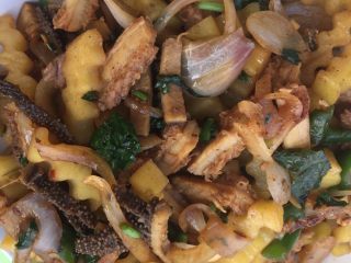 17、爆炒牛杂,完成