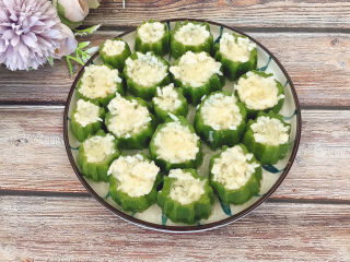 14、蒜蓉蒸丝瓜,开吃啦