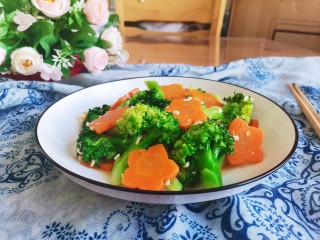 1、蒜蓉西兰花,成品图！