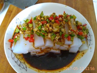 8、酸辣凉粉,成品二