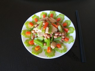 18、新文美食 素什锦,成品图