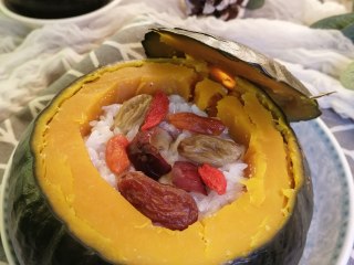 10、糯米南瓜盅,成品图